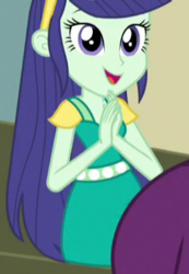 Size: 218x315 | Tagged: safe, screencap, blueberry cake, equestria girls, g4, my little pony equestria girls: friendship games, chs rally song, cropped, cute, female, looking at you, open mouth