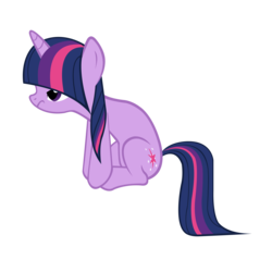 Size: 6000x6000 | Tagged: safe, artist:lolke12, twilight sparkle, pony, unicorn, g4, my little pony: friendship is magic, the ticket master, .psd available, absurd resolution, female, mare, photoshop, simple background, sitting, solo, transparent background