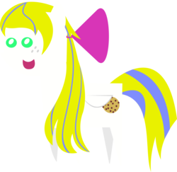 Size: 9021x8753 | Tagged: safe, artist:xhalesx, oc, oc only, oc:cookie dough, pony, absurd resolution, inkscape, pointy ponies, ponyscape, simple background, solo, transparent background, vector