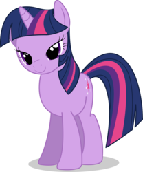 Size: 1920x2307 | Tagged: safe, artist:simplyfeatherbrain, twilight sparkle, pony, unicorn, g4, bedroom eyes, female, mare, simple background, solo, transparent background, vector