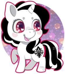 Size: 404x454 | Tagged: safe, artist:miss-glitter, oc, oc only, pony, heart eyes, simple background, solo, transparent background, wingding eyes