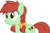 Size: 5134x3395 | Tagged: safe, artist:cider-crave, candy apples, earth pony, pony, g4, .svg available, absurd resolution, apple family member, female, mare, simple background, solo, svg, transparent background, vector