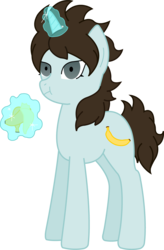 Size: 3040x4630 | Tagged: safe, artist:tokuberry, pony, fudou akio, high res, inazuma eleven, inazuma eleven go, ponified, simple background, solo, transparent background, vector