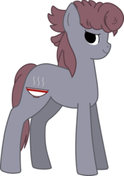 Size: 3529x5018 | Tagged: safe, artist:tokuberry, pony, absurd resolution, inazuma eleven, ponified, simple background, solo, tobitaka seiya, transparent background, vector