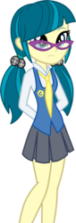 Size: 576x1702 | Tagged: safe, artist:luckyclau, juniper montage, equestria girls, equestria girls specials, g4, mirror magic, alternate universe, canterlot high, clothes, female, glasses, simple background, solo, transparent background, vector