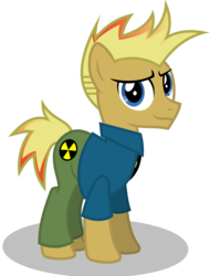 Size: 4965x6544 | Tagged: safe, artist:gray-gold, earth pony, pony, .svg available, absurd resolution, colt, heresy, johnny test, johnny test (character), male, ponified, simple background, solo, transparent background, vector, why