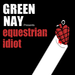 Size: 900x900 | Tagged: safe, artist:stratmlp, pony, album cover, american idiot, crossover, green day, parody, ponified, ponified album cover