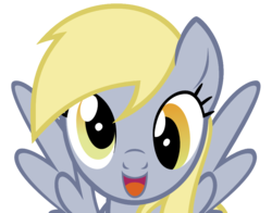 Size: 913x714 | Tagged: safe, artist:shadowweaver97, derpy hooves, pegasus, pony, g4, .svg available, female, inkscape, looking at you, simple background, smiling, solo, svg, transparent background, vector