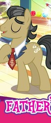 Size: 204x485 | Tagged: safe, gameloft, filthy rich, earth pony, pony, g4, father, male, meme, stallion, wow! glimmer