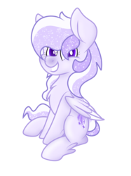 Size: 2048x2732 | Tagged: safe, artist:prismaticstars, oc, oc only, oc:starstorm slumber, pegasus, pony, female, high res, mare, simple background, sitting, solo, transparent background