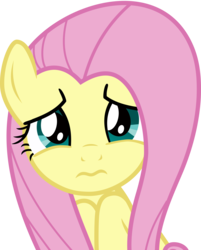 Size: 2413x3000 | Tagged: safe, artist:uponia, fluttershy, pony, discordant harmony, g4, .svg available, cute, female, high res, looking at you, mare, sad, shyabetes, simple background, solo, transparent background, vector, worried
