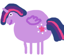Size: 362x317 | Tagged: safe, twilight sparkle, alicorn, pony, g4, 1000 hours in ms paint, badly drawn, fat, joke, masterpiece, no regrets, simple background, twilight sparkle (alicorn), white background