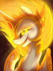Size: 900x1200 | Tagged: safe, artist:nutty-stardragon, daybreaker, pony, a royal problem, g4, female, looking at you, mare, solo