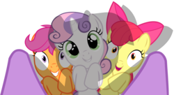 Size: 10057x5484 | Tagged: safe, artist:frownfactory, apple bloom, scootaloo, sweetie belle, twilight sparkle, earth pony, pegasus, pony, unicorn, g4, hearts and hooves day (episode), .svg available, absurd resolution, cutie mark crusaders, female, filly, hearts and hooves day, simple background, svg, transparent background, vector