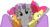 Size: 10057x5484 | Tagged: safe, artist:frownfactory, apple bloom, scootaloo, sweetie belle, twilight sparkle, earth pony, pegasus, pony, unicorn, g4, hearts and hooves day (episode), my little pony: friendship is magic, .svg available, absurd resolution, cutie mark crusaders, female, filly, hearts and hooves day, simple background, svg, transparent background, vector