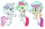 Size: 6696x4424 | Tagged: safe, artist:ironm17, edit, apple bloom, scootaloo, sweetie belle, earth pony, pony, g4, absurd resolution, astronaut, cutie mark, cutie mark crusaders, female, filly, missing accessory, simple background, spacesuit, the cmc's cutie marks, transparent background, vector