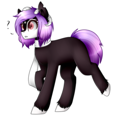 Size: 1483x1440 | Tagged: safe, artist:despotshy, oc, oc only, oc:mango, original species, pony, female, horns, mare, simple background, solo, transparent background