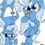 Size: 1200x1200 | Tagged: safe, artist:kdbrony, trixie, pony, unicorn, g4, cute, diatrixes, female, fluffy, mare, multeity, silly, silly pony, tongue out, trixie army