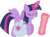 Size: 1445x1080 | Tagged: safe, artist:iknowpony, twilight sparkle, alicorn, pony, g4, my little pony: friendship is magic, the hooffields and mccolts, .svg available, eyes closed, female, flying, glowing horn, grin, hooves, horn, levitation, magic, mare, saddle bag, scroll, simple background, smiling, solo, spread wings, telekinesis, transparent background, twilight sparkle (alicorn), vector, wings