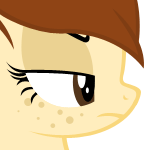 Size: 150x150 | Tagged: artist needed, safe, oc, oc only, oc:katie, pony, animated, gif, gif for breezies, picture for breezies, simple background, smug, transparent background