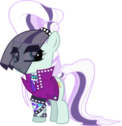 Size: 4960x5118 | Tagged: safe, artist:jhayarr23, coloratura, earth pony, pony, g4, absurd resolution, clothes, countess coloratura, female, filly, simple background, solo, transparent background, vector, younger