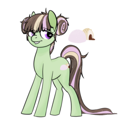 Size: 1000x1000 | Tagged: safe, artist:partypoison, artist:pvrtypoison, oc, oc only, oc:mochi sprinkle, pony, simple background, solo, transparent background