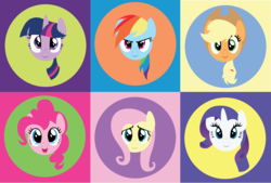 Size: 4000x2700 | Tagged: safe, artist:dragonchaser123, applejack, fluttershy, pinkie pie, rainbow dash, rarity, twilight sparkle, pony, g4, group, mane six