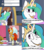 Size: 1549x1767 | Tagged: safe, artist:starrypallet, princess celestia, sunburst, alicorn, pony, ask princess sunburst, g4, alicornification, alicornified, ask, clothes, crossdressing, girly, male, panties, princess sunburst, race swap, stallion, sunbursticorn, text, trollestia, tumblr, underwear