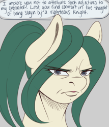 Size: 3600x4200 | Tagged: safe, artist:askamberfawn, oc, oc only, oc:fallow thorn, pony, female, high res, mare, solo, unamused