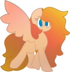 Size: 1715x1774 | Tagged: safe, artist:moonydusk, oc, oc only, oc:princess sunrise, pony, female, request, simple background, solo