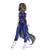 Size: 2500x2700 | Tagged: safe, artist:bunnywhiskerz, oc, oc only, oc:sapphire, anthro, anthro oc, clothes, high res, police uniform, simple background, solo, transparent background, uniform