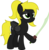 Size: 6400x6555 | Tagged: safe, artist:parclytaxel, oc, oc only, oc:aalst the blade of society, oc:veen sundown, pegasus, pony, .svg available, absurd resolution, female, hairband, hoof hold, lidded eyes, mare, ponytail, simple background, smiling, solo, sundown clan, sword, transparent background, vector, weapon