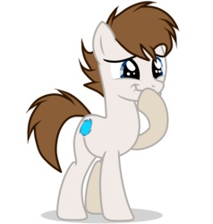 Size: 4857x5100 | Tagged: safe, artist:rsa.fim, oc, oc only, oc:crash bash, earth pony, pony, absurd resolution, laughing, male, mexican, simple background, solo, transparent background, vector