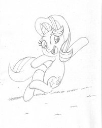 Size: 1024x1275 | Tagged: safe, artist:teratopia, starlight glimmer, pony, unicorn, g4, female, mare, sketch, solo, traditional art