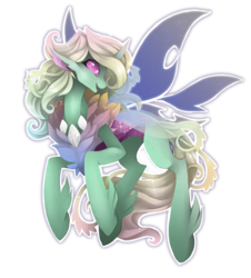 Size: 2368x2621 | Tagged: safe, artist:taiga-blackfield, oc, oc only, changedling, changeling, changedling oc, changeling oc, high res, simple background, solo, transparent background