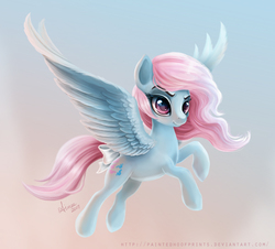 Size: 1000x902 | Tagged: safe, artist:paintedhoofprints, wind whistler, pegasus, pony, g1, commission, female, solo