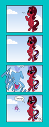Size: 2714x6935 | Tagged: safe, artist:pony4koma, starlight glimmer, trixie, pony, all bottled up, g4, absorption, absurd resolution, anger magic, clone, comic, cup, dragon ball, dragon ball z, eating, evil, fetish, glowing horn, happy, horn, implied death, inanimate tf, irony, levitation, magic, majin boo, self-levitation, teacup, teacupified, telekinesis, transformation, trixie teacup, vore