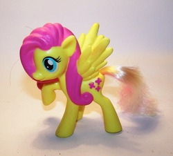 Size: 1258x1137 | Tagged: safe, photographer:kisscurl, fluttershy, pony, g4, happy meal, irl, mcdonald's, mcdonald's happy meal toys, photo, solo, toy