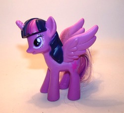 Size: 1303x1186 | Tagged: safe, photographer:kisscurl, twilight sparkle, alicorn, pony, g4, happy meal, irl, mcdonald's, mcdonald's happy meal toys, photo, solo, toy, twilight sparkle (alicorn)