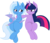 Size: 5064x4331 | Tagged: safe, artist:joemasterpencil, artist:joey darkmeat, trixie, twilight sparkle, pony, unicorn, g4, absurd resolution, blushing, duo, female, lesbian, mare, ship:twixie, shipping