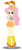 Size: 1204x2776 | Tagged: safe, artist:imperfectxiii, artist:trungtranhaitrung, fluttershy, equestria girls, g4, boots, clothes, cosplay, costume, cream the rabbit, crossover, cute, dress, female, pigeon toed, shoes, shyabetes, simple background, solo, sonic the hedgehog (series), transparent background