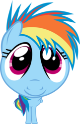 Size: 5000x7751 | Tagged: safe, artist:uxyd, rainbow dash, pegasus, pony, fluttershy leans in, g4, .svg available, absurd resolution, cute, female, fisheye lens, looking at you, mare, simple background, smiling, solo, transparent background, vector