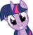 Size: 3753x4000 | Tagged: safe, artist:blindcavesalamander, twilight sparkle, pony, unicorn, g4, cute, female, grin, happy, high res, mare, simple background, smiling, solo, squee, transparent background, twiabetes, vector