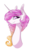 Size: 771x1200 | Tagged: safe, alternate version, artist:australian-senior, princess celestia, alicorn, pony, kirindos, g4, alternate universe, bust, female, gradient mane, mare, pink eyes, pink-mane celestia, simple background, smiling, solo, transparent background, young celestia