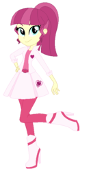 Size: 328x630 | Tagged: safe, artist:flameprincess3535, majorette, sweeten sour, equestria girls, g4, boots, clothes, female, high heel boots, shoes, skirt, solo