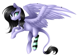 Size: 4034x2940 | Tagged: safe, artist:scarlet-spectrum, oc, oc only, oc:darky, pegasus, pony, art trade, female, high res, mare, multicolored iris, simple background, solo, transparent background