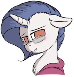 Size: 3435x3558 | Tagged: safe, artist:yoditax, derpibooru exclusive, oc, oc only, oc:yodi, pony, unicorn, chest fluff, glasses, high res, male, simple background, solo, stallion, transparent background
