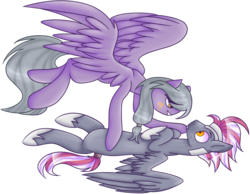 Size: 1308x1014 | Tagged: safe, artist:madiess, oc, oc only, pegasus, pony, flying, grin, helmet, lying down, on back, simple background, smiling, transparent background, ych result