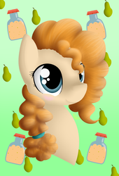 Size: 995x1462 | Tagged: safe, artist:keisaa, pear butter, earth pony, pony, g4, the perfect pear, cute, female, mare, pearabetes, smiling, solo