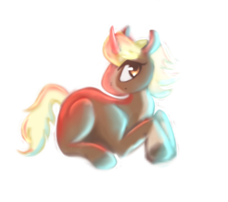 Size: 989x877 | Tagged: safe, artist:laps-sp, oc, oc only, pony, unicorn, male, prone, simple background, solo, stallion, transparent background